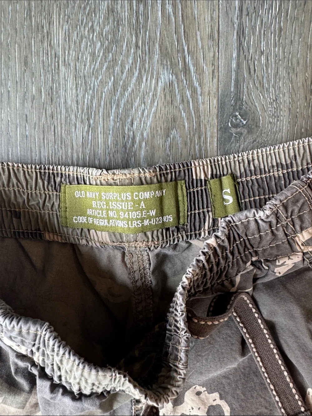 Kid’s Brown Camo Cargo Shorts - Casual Utility Style